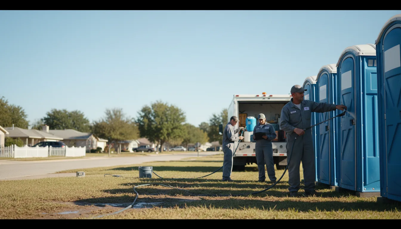 Long-Term Portable Toilet Rental in Glendale, SC near me